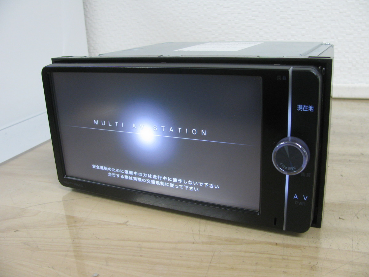 ☆良品☆ NSZTーW62G（地図2012年04月 版）トヨタ純正ナビ　① ☆良品☆ NSZTーW62G（地図2012年04月／フルセグ）トヨタ純正ナビ