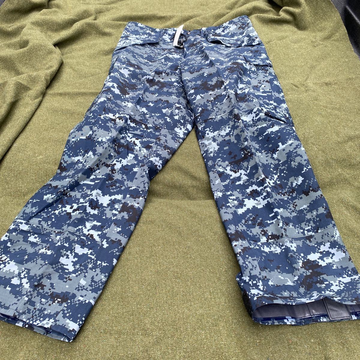 アメリカ海軍 米軍放出品 TYPE1 US NAVY USNネイビーNAVY NWU GORE-TEX TROUSERS TYPEⅠ 米海軍 デジタル迷彩 ゴアテックスパンツ タイプⅠ