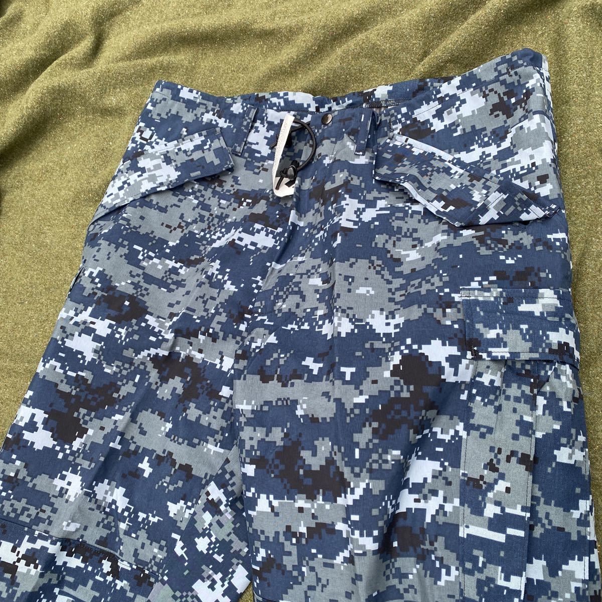 アメリカ海軍 米軍放出品 TYPE1 US NAVY USNネイビーNAVY NWU GORE-TEX TROUSERS TYPEⅠ 米海軍 デジタル迷彩 ゴアテックスパンツ タイプⅠ
