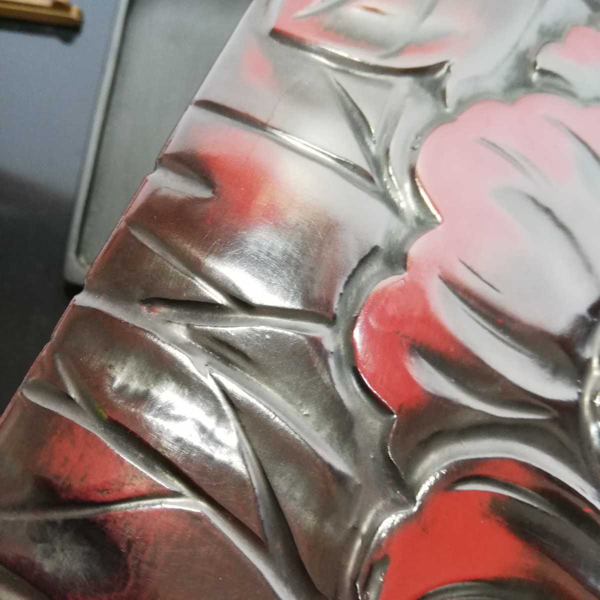 超激得，大得価 希少 昭和30年代 高級漆器 鎌倉彫 牡丹文 硯箱