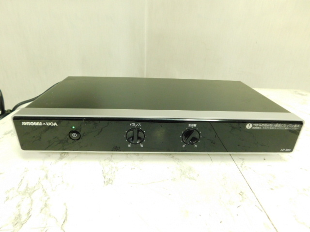 G43619740 AP-300 パワーアンプ ジョイサウンド JOYSOUND × UGA