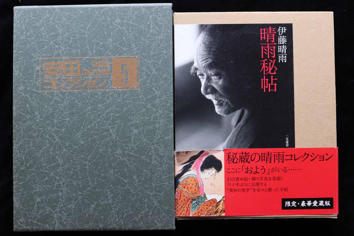 伊藤春雨 責めの美学 「春雨秘帖」「安田コレクション5」豪華愛蔵版 二