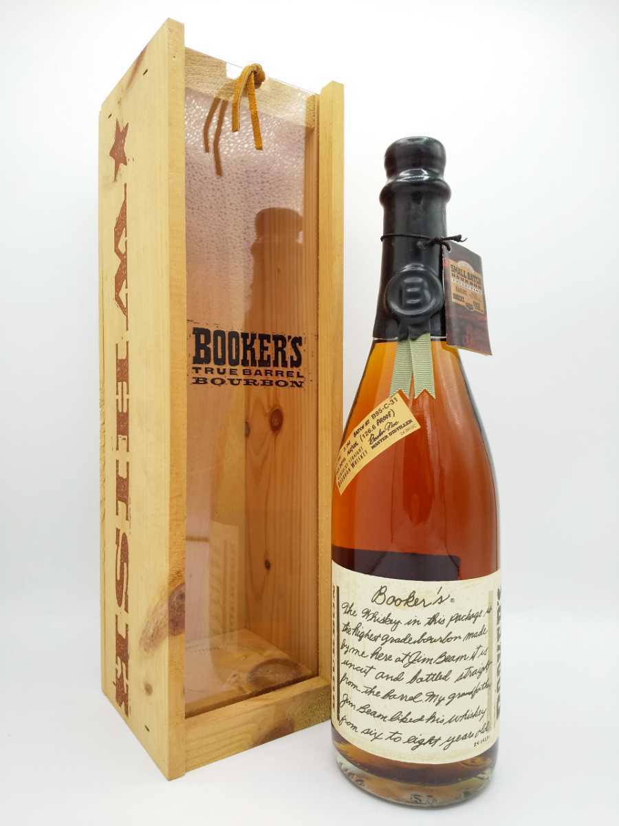 古酒 希少 ブッカーズ booker's 7年 バーボン ウイスキー 700ml