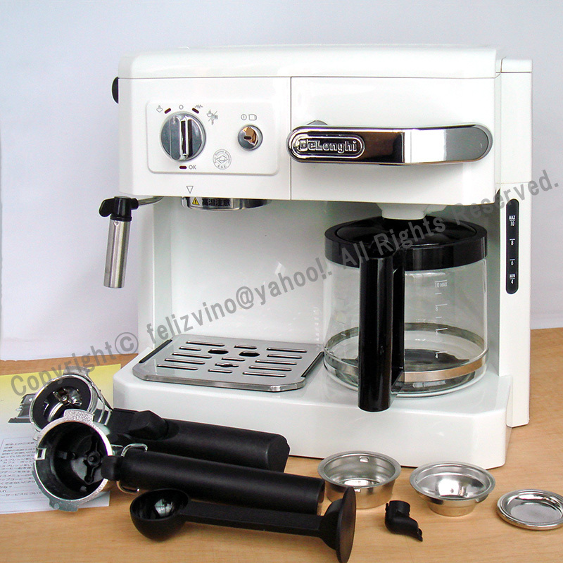 中古良品】DeLonghi ひね BCO410J-W WHITE コーヒーメーカー