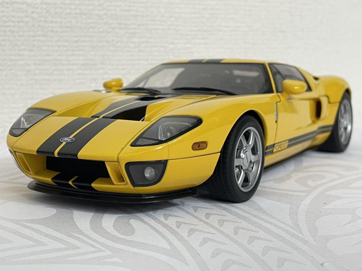 Auto art オートアート 1/18 フォード FORD GT 2004(YELLOW/WITH BLACK
