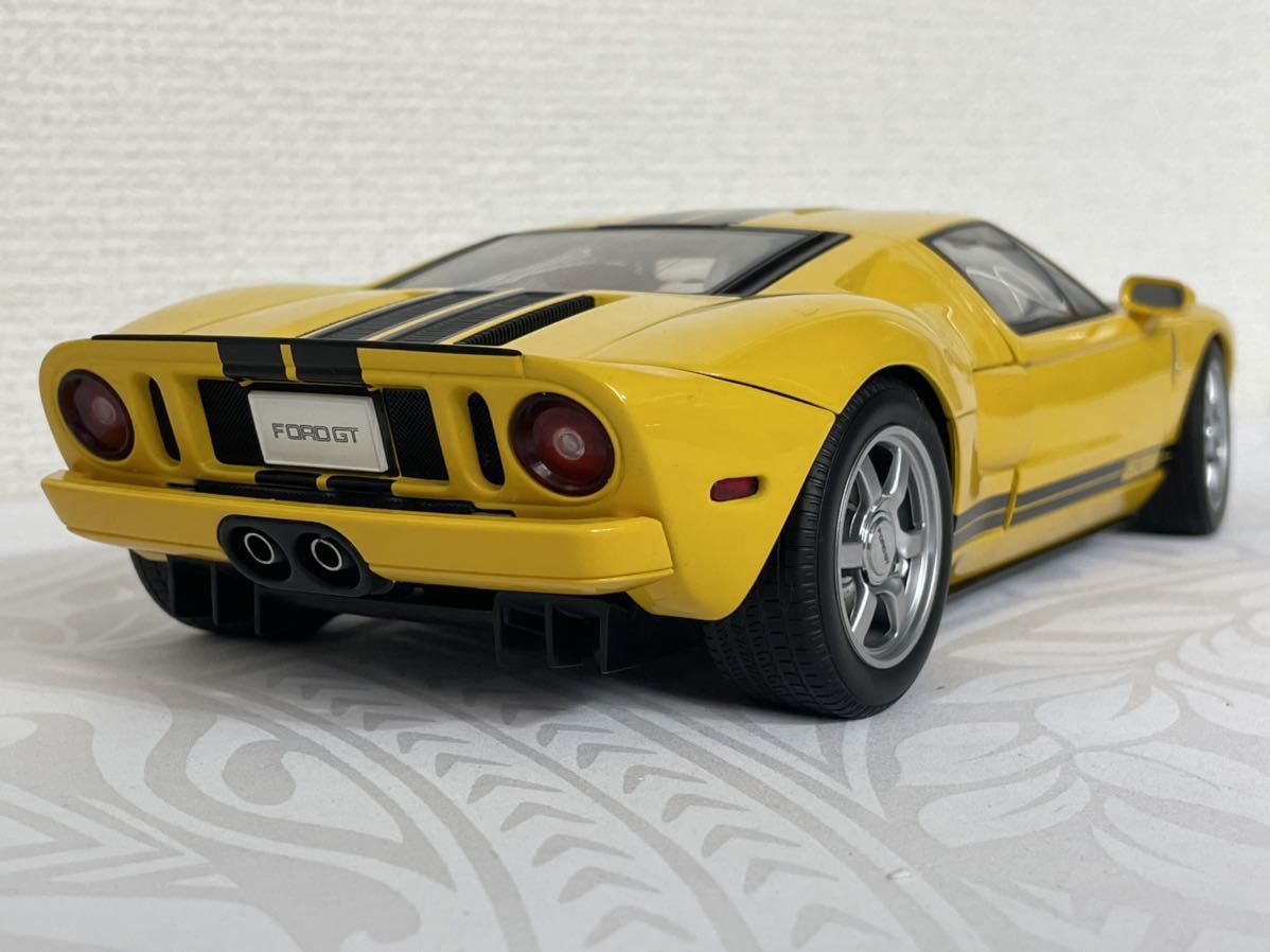 Auto art オートアート 1/18 フォード FORD GT 2004(YELLOW/WITH BLACK