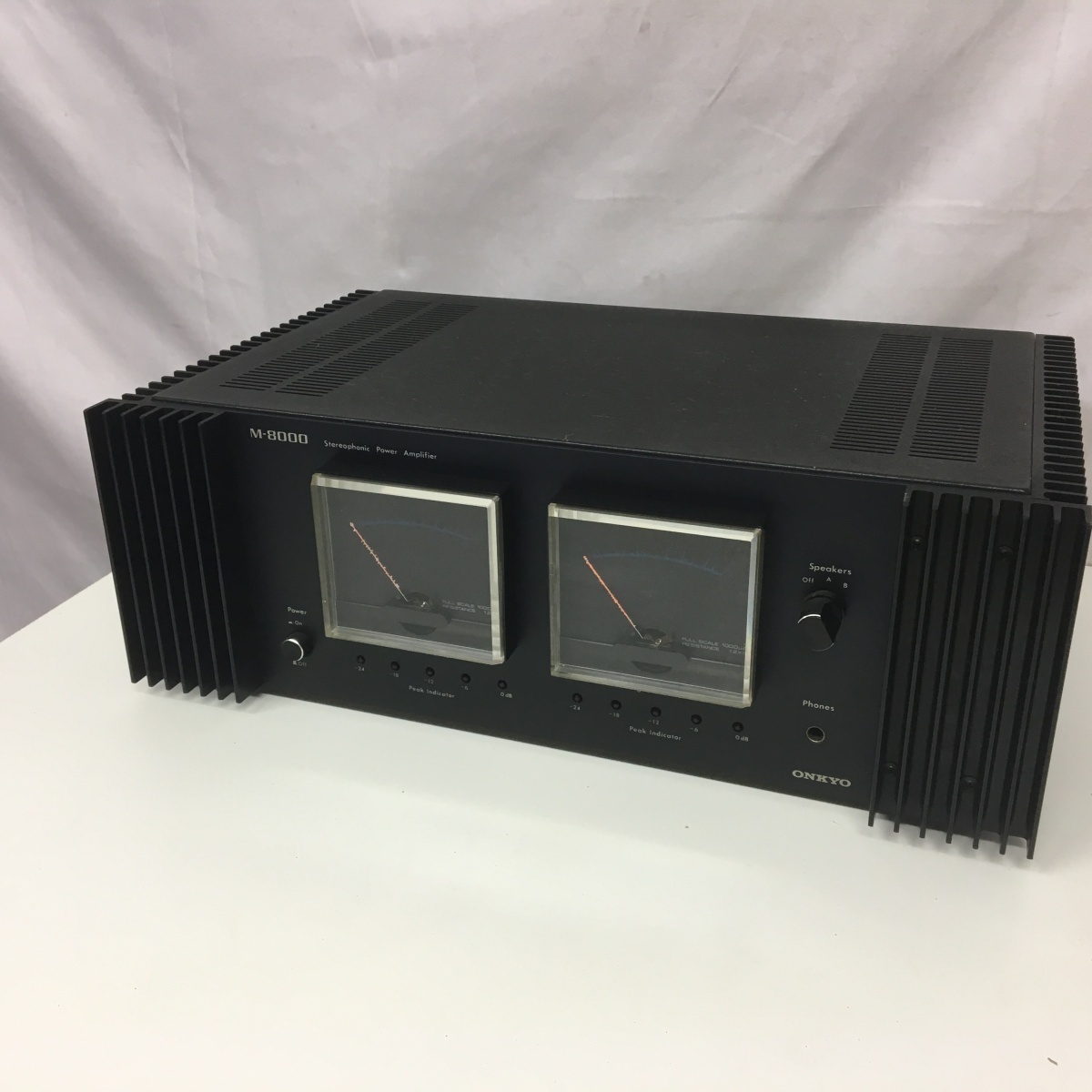 ONKYO オンキョー M-8000 パワーアンプ STEREOPHONIC POWER AMPLIFIRE