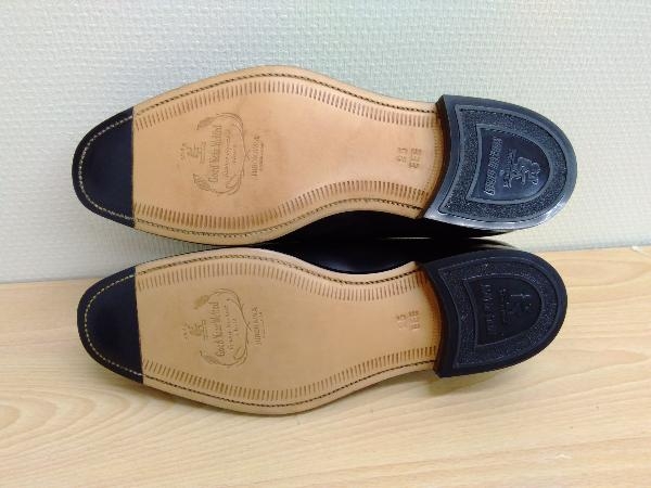 GRAIN SCOTCH スコッチグレイン ドレスシューズ セミブローブ Grain(スコッチグレイン) SCOTCH GRAIN スコッチグレイン ビット ビジネス 25EEE HIROKAWA ヒロカワ 黒 ブラック 未使用
