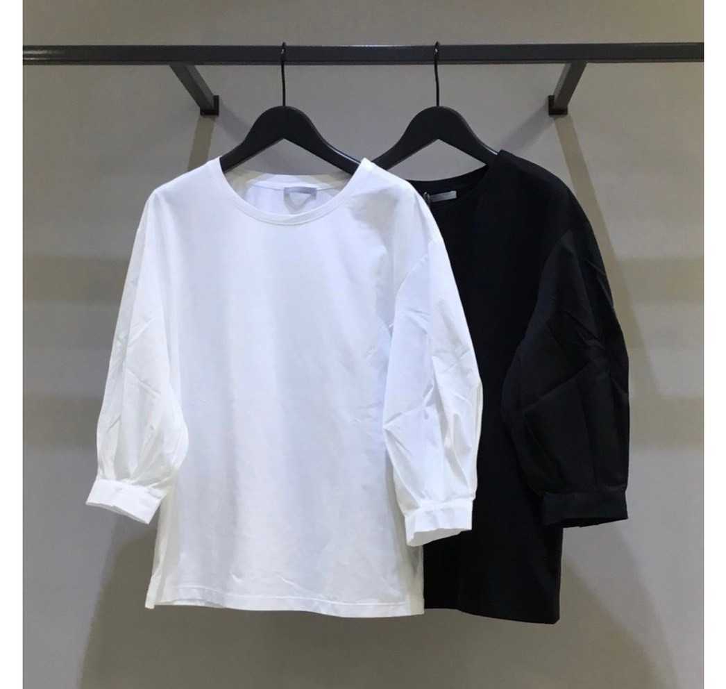 新品☆theory luxe セオリーリュクス☆オーガニックコットン 異素材 