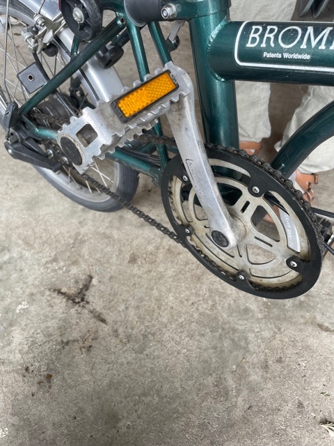 イギリス ブロンプトン 折りたたみ自転車 グリーン / 緑 ミニベロ 