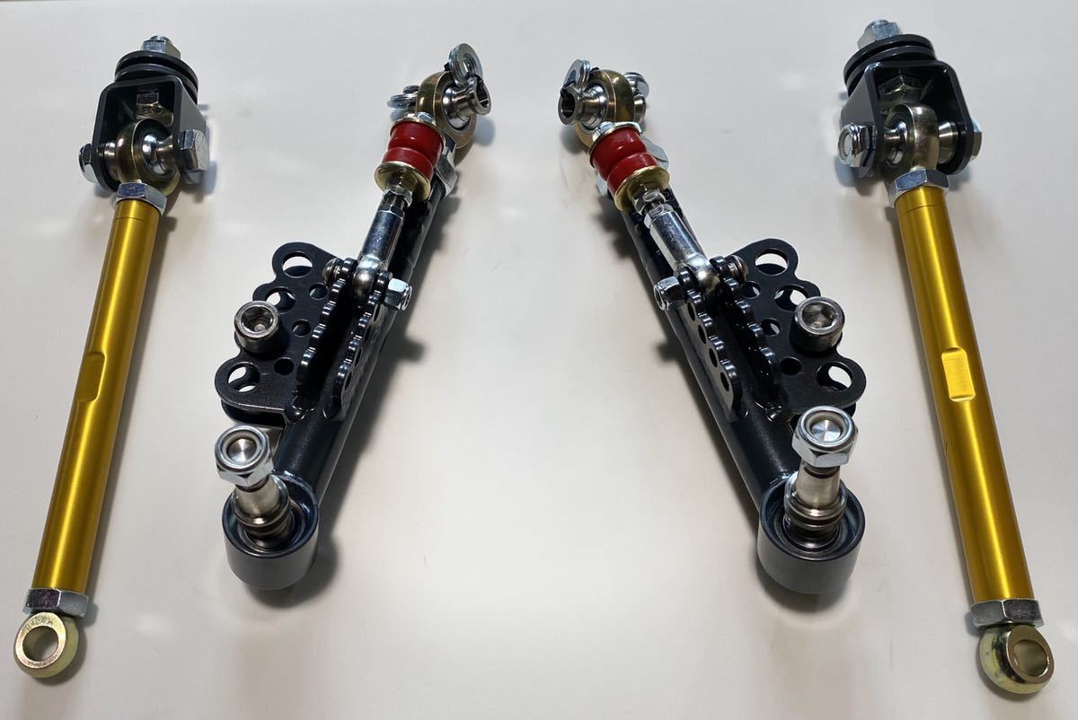 GTX2 TC Lower Control Arms Front and Rods - TECHNO CONTROL LOWER