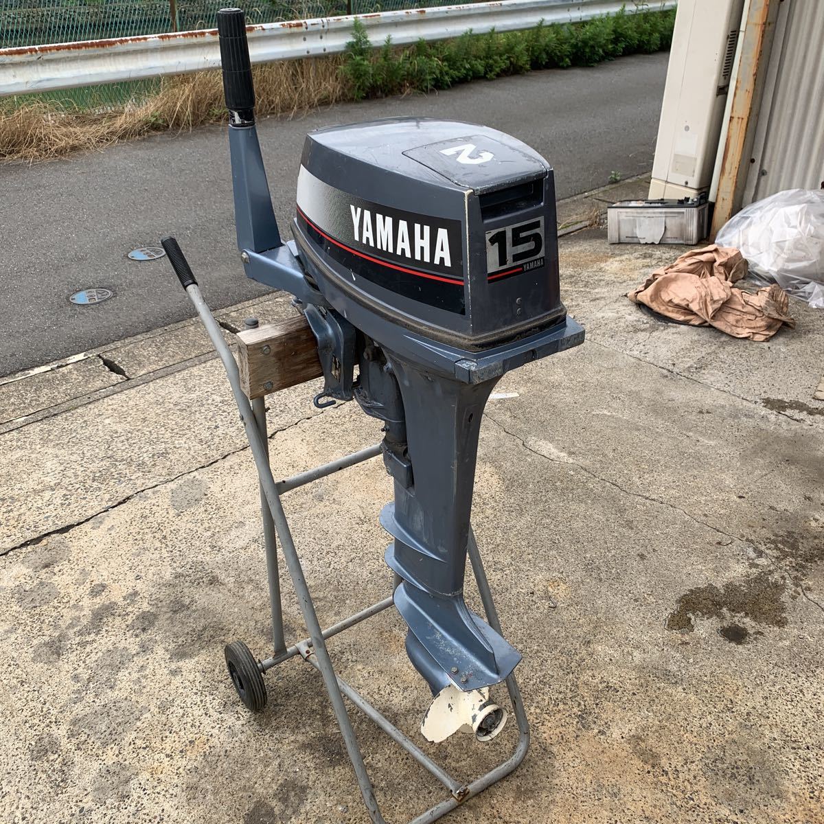 ヤマハ YAMAHA 船外機 15馬力 2スト - ヤマハ 2スト15馬力 ヤハツ 2 