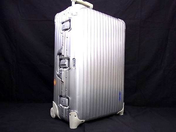 1円 RIMOWA リモワ アルミニウム 2輪 キャリーバッグ スーツケース トランク 旅行かばん メンズ レディース シルバー系 N8771XM リモワ RIMOWA 2輪 コンパクト オリジナル 920.52