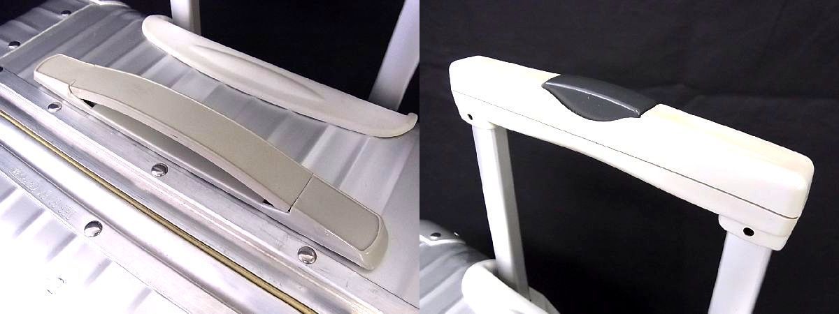 1円 RIMOWA リモワ アルミニウム 2輪 キャリーバッグ スーツケース トランク 旅行かばん メンズ レディース シルバー系 N8771XM リモワ RIMOWA 2輪 コンパクト オリジナル 920.52