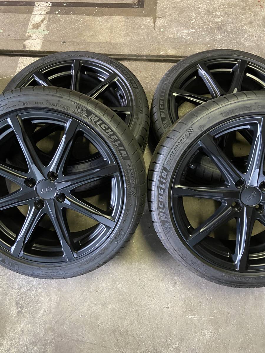 R3A5448 ワタナベ14インチ 2本 6J/オフ？/PCD100/4穴/ハブ径60