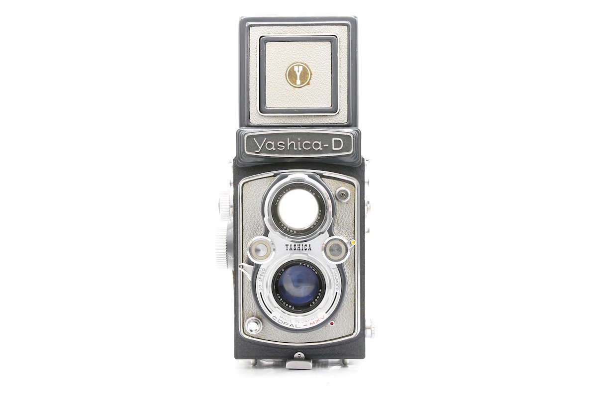 ヤシカ　Yashica-D 80mm F3.5 ◇ YASHICA ヤシカ Yashica-D / Yashikor 80mm F3.5 フィルムカメラ 二