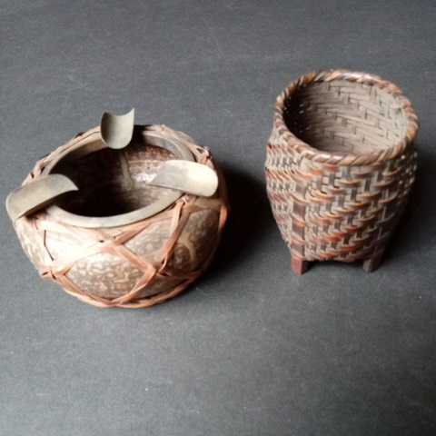 茶道具 煙草盆セット（莨盆セット） 莨盆（煙草盆・たばこぼん） 茶器