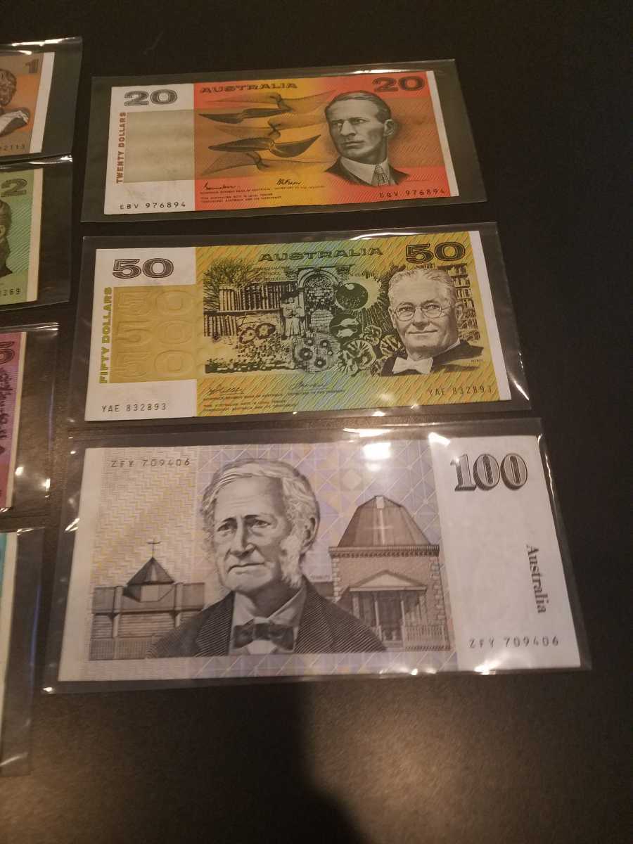 オーストラリア 旧紙幣 外国紙幣 貨幣 20ドル 外国旧紙幣｜Yahoo