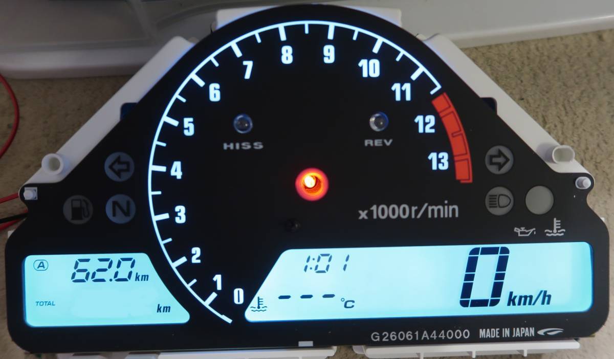 CBR1000RR SC57 メーター バックライトLED ODO ROM 販売&交換