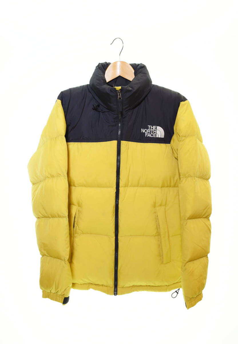 ○ THE NORTH FACE ザノースフェイス NuptseJacket ヌプシジャケット ND91841 L 黄色 イエロー 103