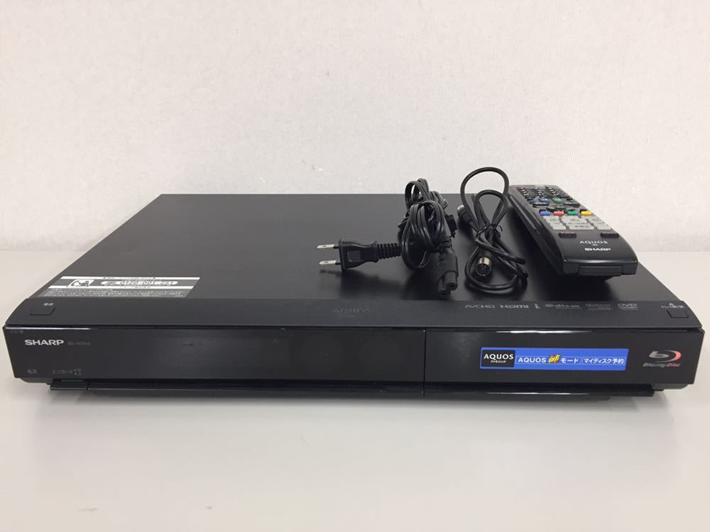 SHARP BD-HDS43 AQUOS シャープ ブルーレイレコーダー 値下げしました