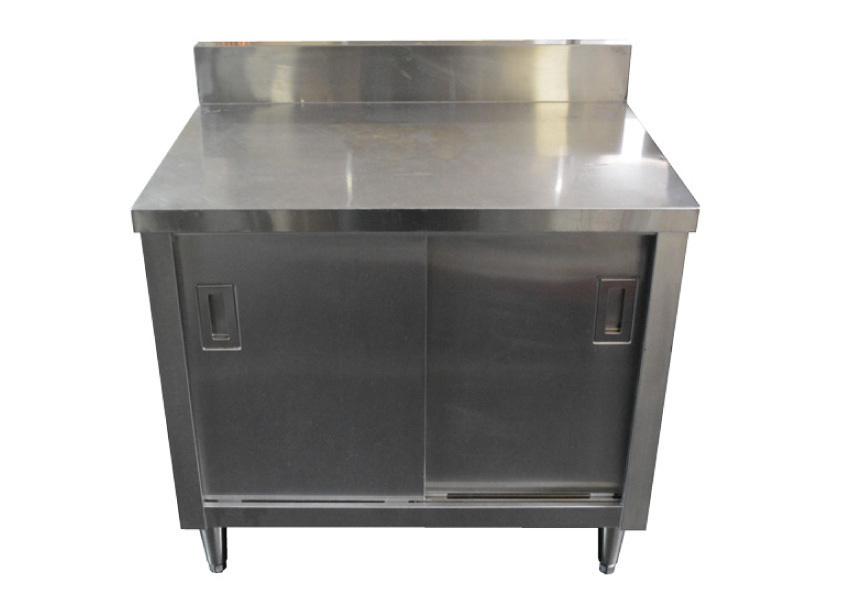 業務用 ステンレス 調理台 W900×D650×H800 中古★73853