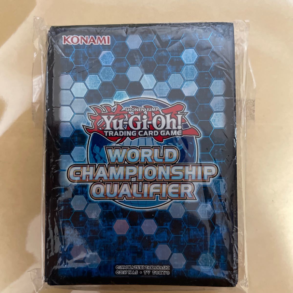 遊戯王　WCQ 2019 スリーブ 青 100枚　未開封新品 wcq スリーブ 遊戯王 wcqスリーブ 未開封 青 wcs2019 2019 - スリーブ