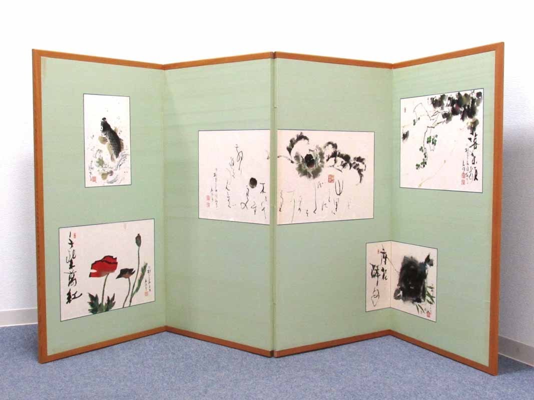 ウォーハンマー 【GINZA絵画館】送料無料！鈴木石甌子 日本画「花