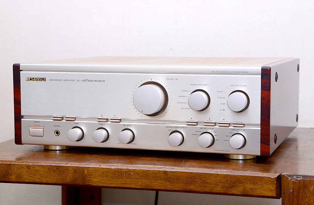 SANSUI AU-α607 MOSPREMIUM メンテナンス済　動作品　美品 MOS Sansui AU-α607 PREMIUM SANSUI Premium - AU 現状品 (サンスイ 取
