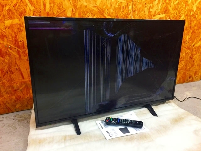 BSC57102 パナソニック VIERA 43インチ 液晶テレビ TH-43GX500 2019年製 ジャンク品 直接お渡し歓迎