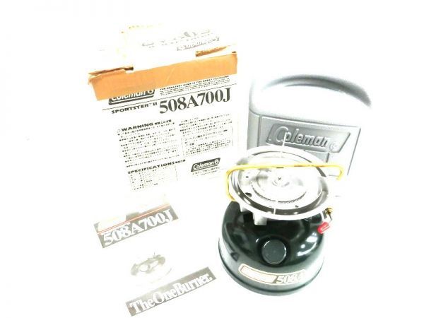 1000円スタート シングルバーナー Coleman 508A700J SPORTSTER Ⅱ