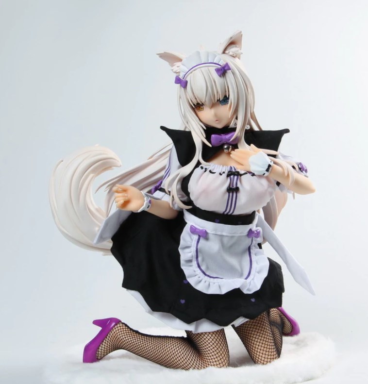 ☆1/4スケール☆ネコぱら ココナッツ PVCアクションフィギュア 塗装済 