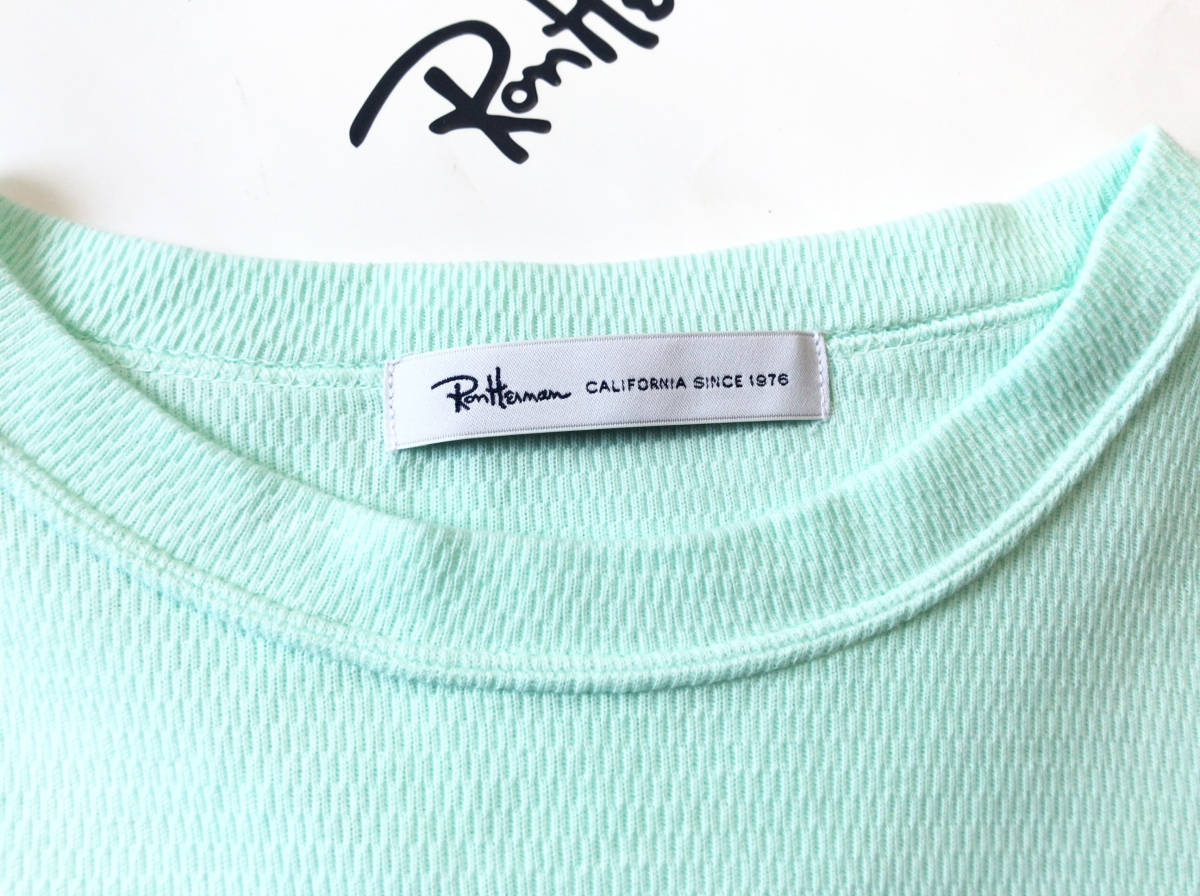 美品】ロンハーマン RHC “ 旬の爽やか色 ” ミント サーマル カットソー 