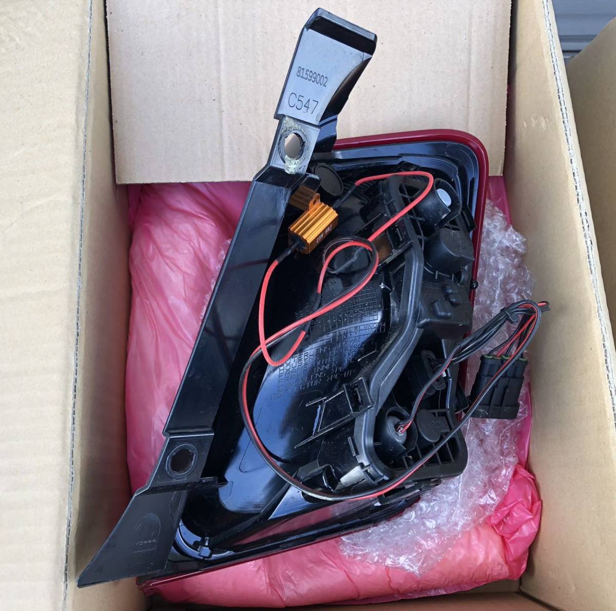 アバルト　abarth テールライト　シリーズ3 用　シリーズ4 ルック　中古_4