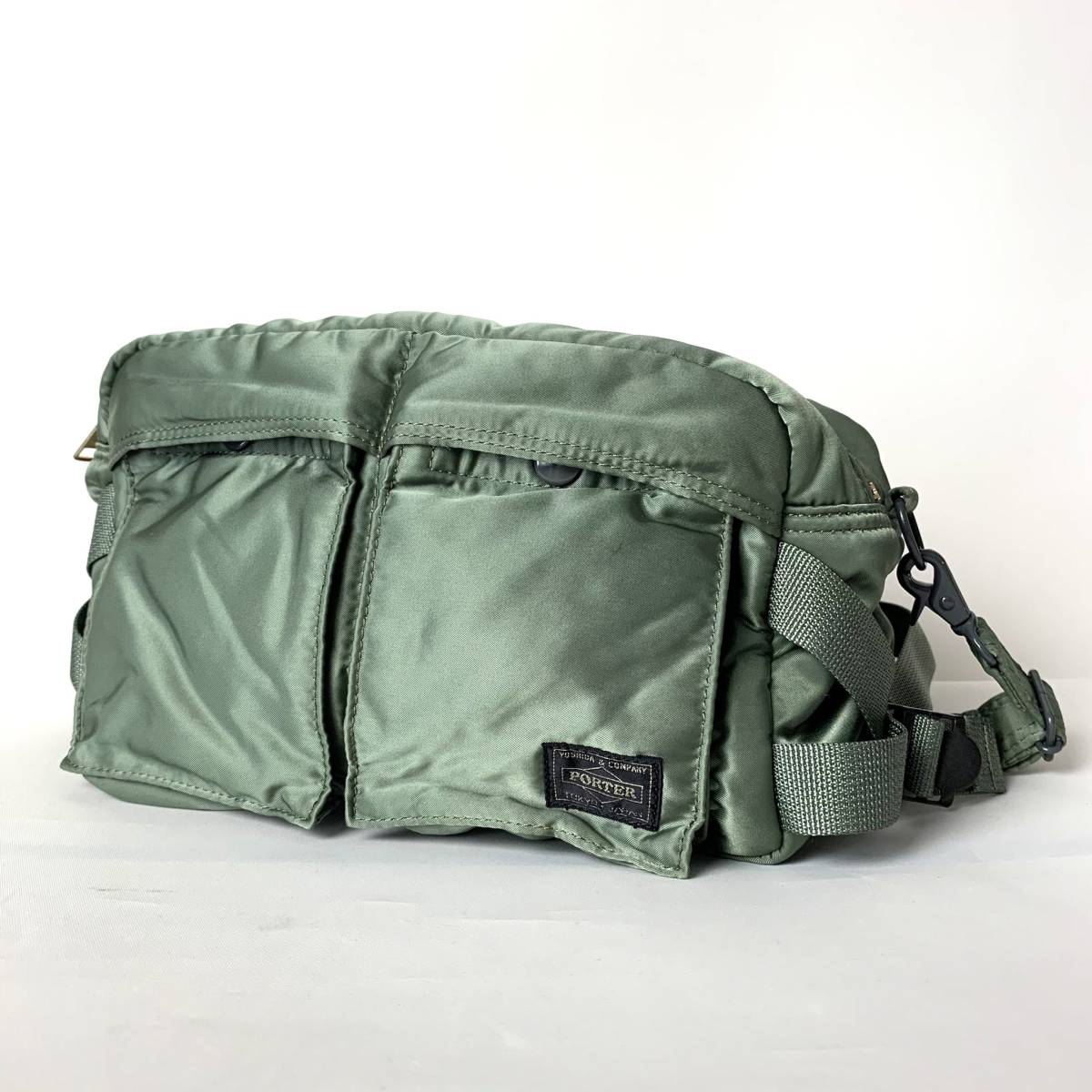 貴重 廃盤 良好 PORTER TANKER 2WAY WAIST BAG ポーター タンカー