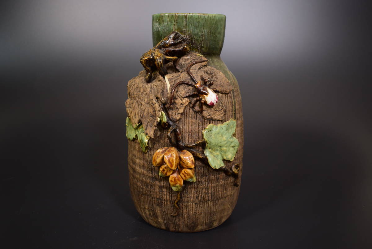 茶道具 青花 山水紋 嘉慶年製 款 蓋置 DT336 茶道具 青花 山水紋 嘉慶