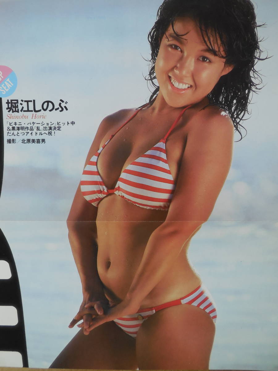 週刊プレイボーイ 1984年 昭和59年 石川秀美/松本伊代/堀江しのぶ/財前