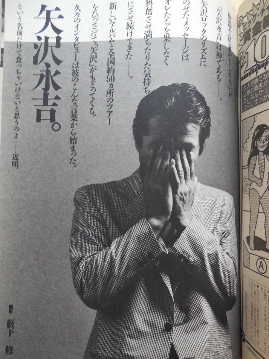 週刊プレイボーイ 1984年 昭和59年 石川秀美/松本伊代/堀江しのぶ/財前