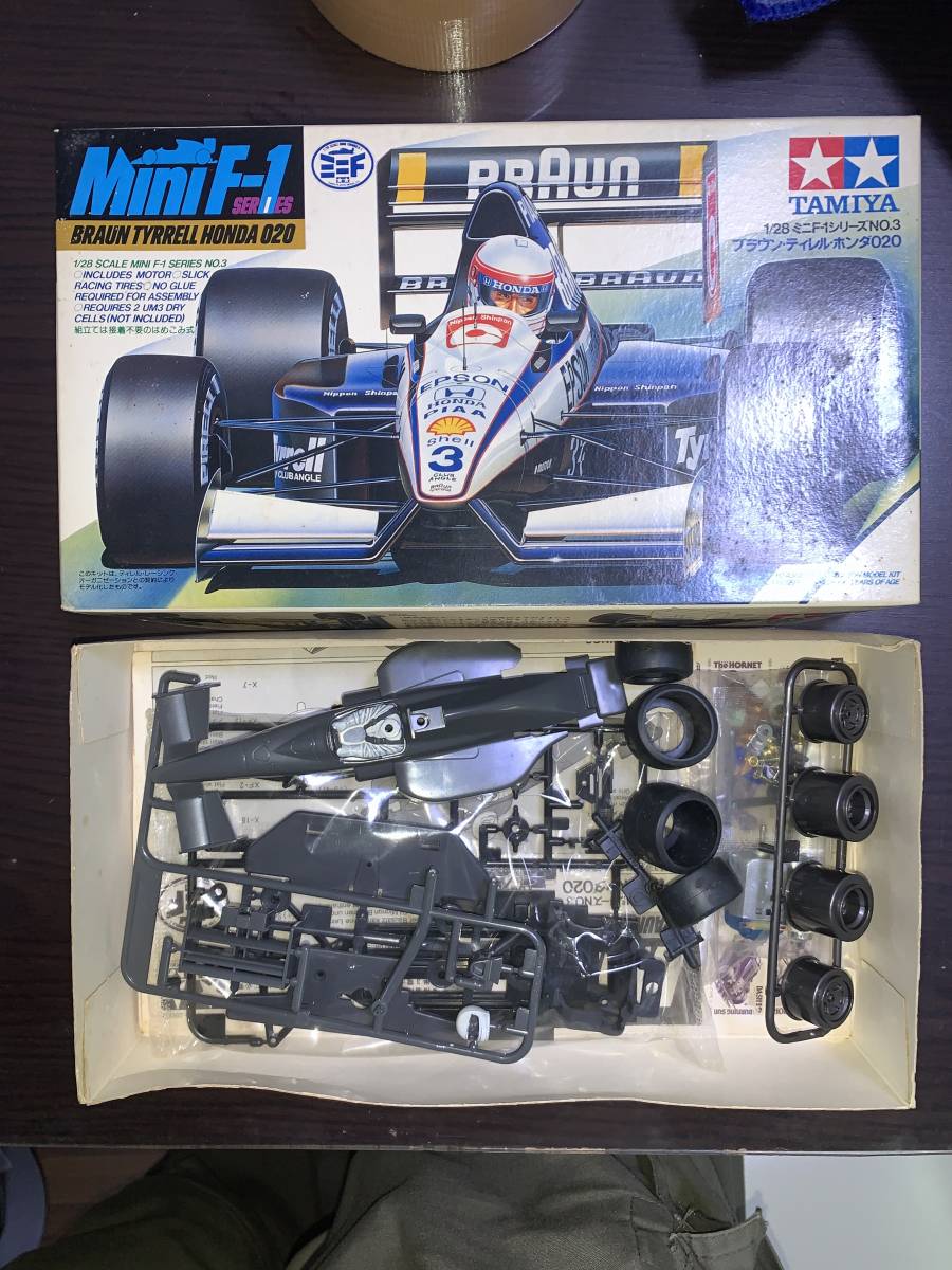 TAMIYA(タミヤ) 1⁄28 ミニF-1シリーズ NO.3 BRAUN TYRRELL HONDA 020