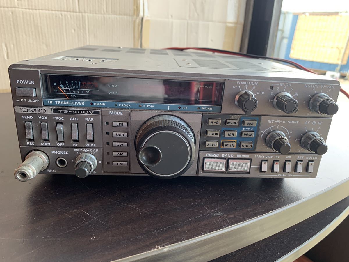 KENWOOD Kenwood HF TS-430S Transceiver アマチュア無線機 TS-430V 
