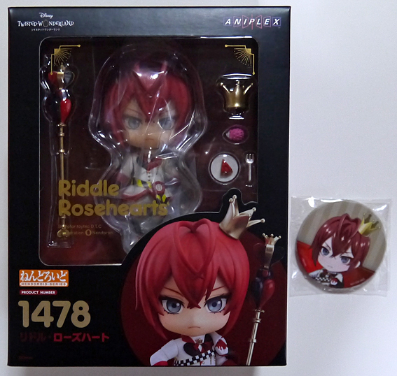 ねんどろいど リドル・ローズハート 1478 特典缶バッジ付き