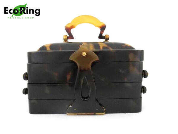 1円 べっこうジュエリーケース 小物 AA474