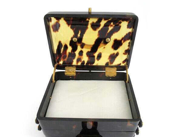 1円 べっこうジュエリーケース 小物 AA474