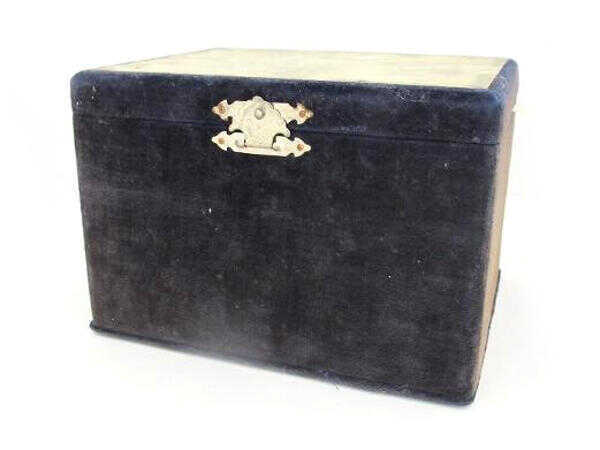 1円 べっこうジュエリーケース 小物 AA474