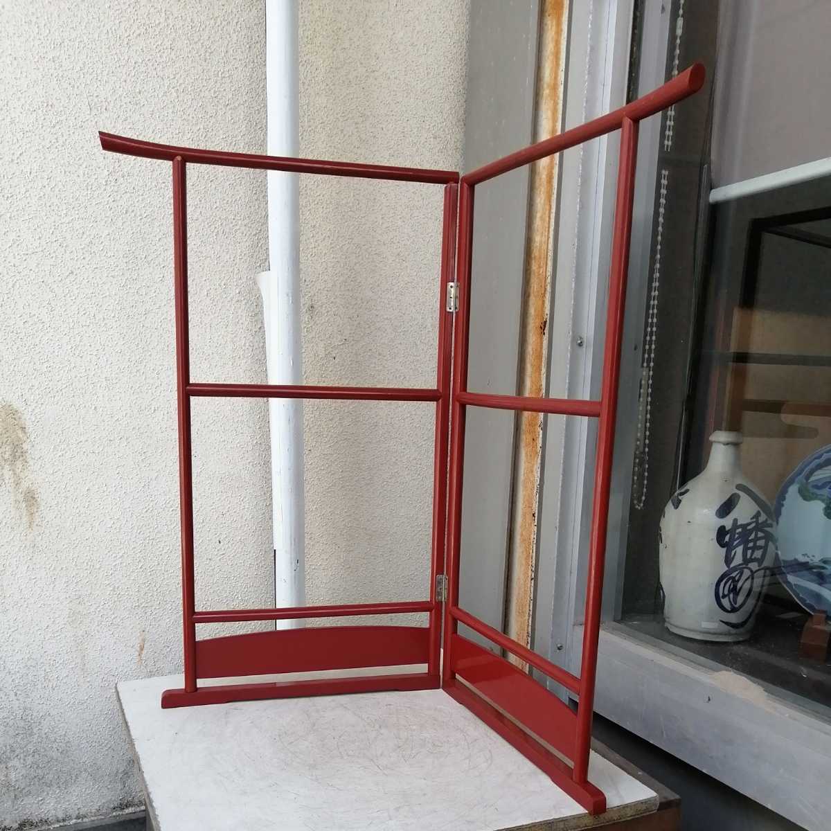 衣桁（いこう） 衣桁 人形用衣桁とつるし雛飾り台 - ミニ着物のための 