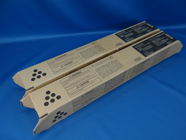 2本SET♪【新品・未使用品】 RICOH純正 MP Pトナー C6003 (ブラック) MP C6003/C5504/IM C4500等