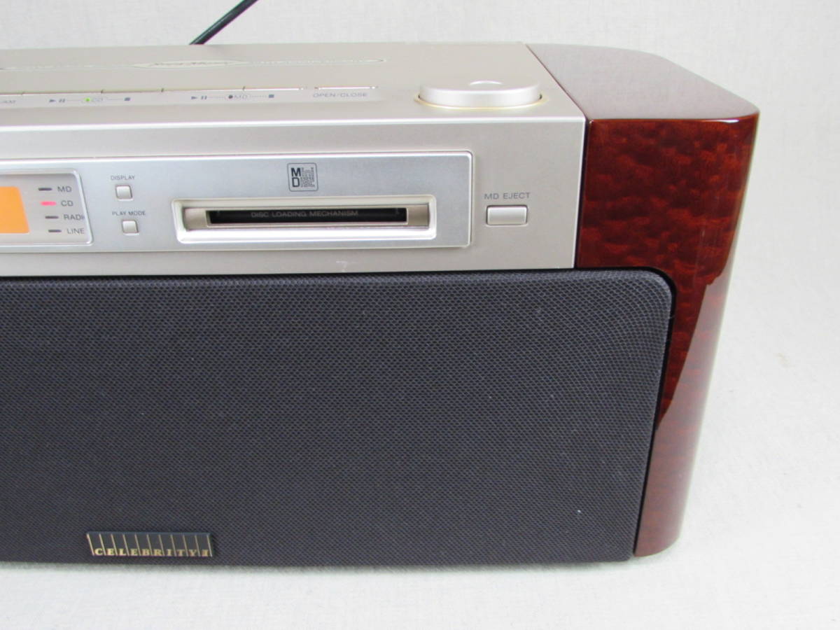 希少 動作確認済celebrityII md7000 30th anniver SONY MD-7000 CELEBRITY ANNIVERSARY MD CD 30TH BOXED STEREO 30th II