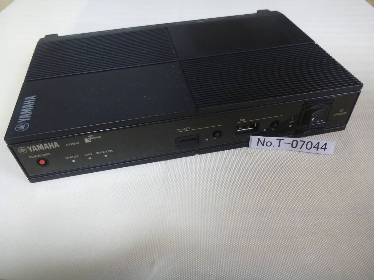 管理番号 T-07044 / YAMAHAヤマハ/ルーター/NVR510/初期化済み /AC 