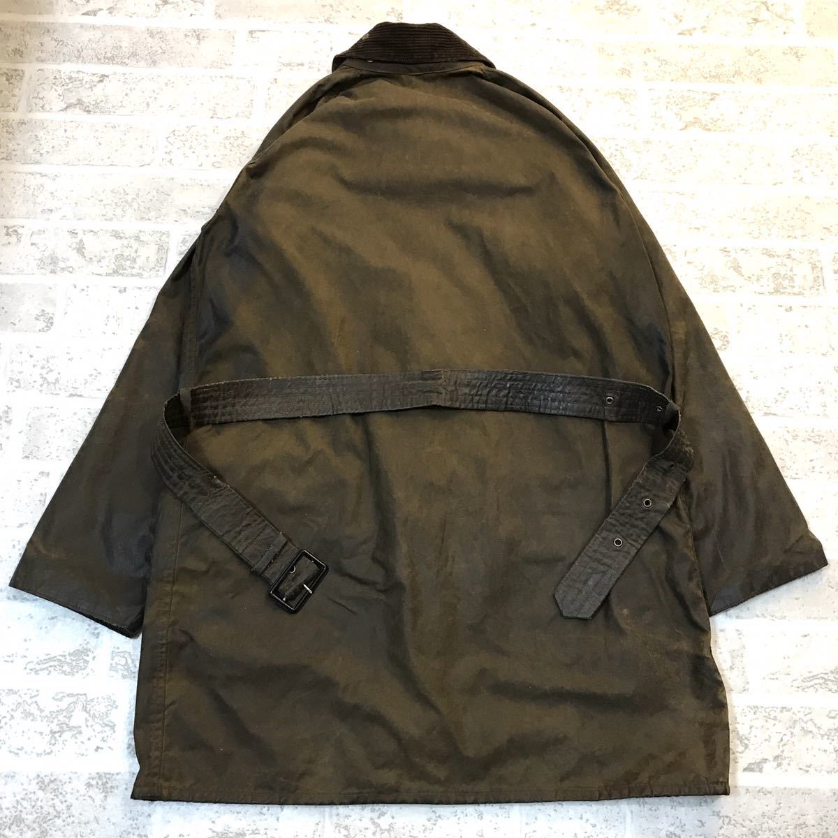 家宝級 Barbour ソルウェイジッパー 1クラウン ゴールドラベル 38 純正 