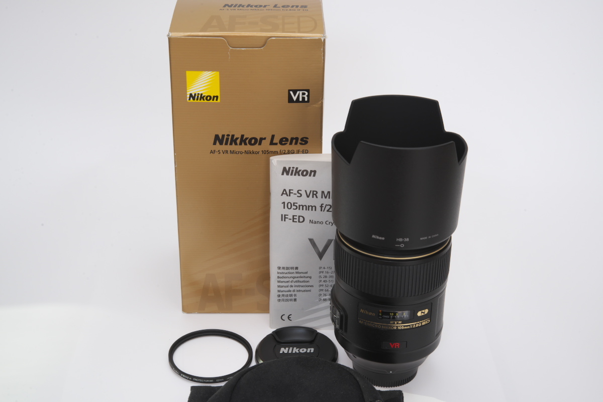 Nikon 105mm VR AF-S f⁄2.8G Lens | Micro IF-ED IF ED